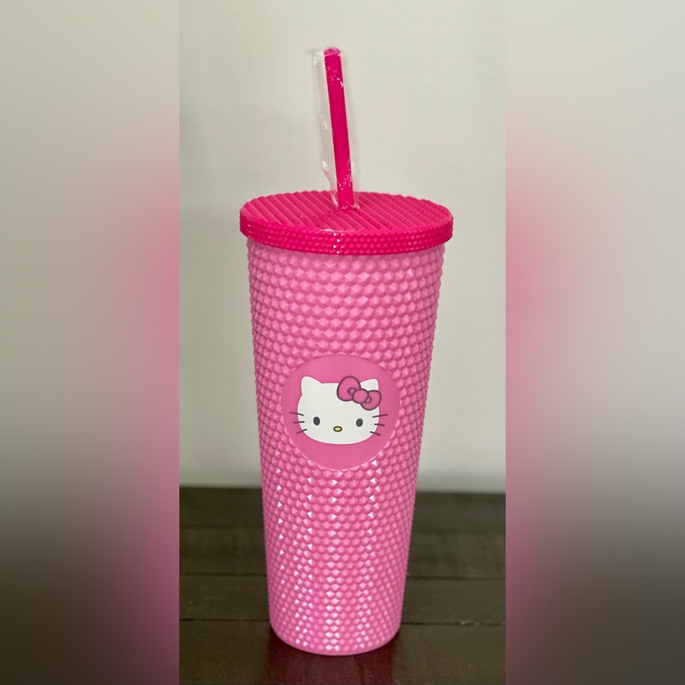 Hello Kitty Pink Studded Tumbler